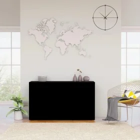 Schwarzes Sperrholz-Sideboard 120x36x69 cm von vidaXL, Sideboards - Ref: Foro24-801842, Preis: 136,09 €, Rabatt: %