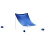 Beach awning with blue sand anchors 214x236 cm by vidaXL, tents - Ref: Foro24-4008641, Price: 55,84 €, Discount: %