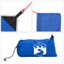 Beach awning with blue sand anchors 214x236 cm by vidaXL, tents - Ref: Foro24-4008641, Price: 56,48 €, Discount: %