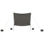 Toldo de playa con anclas de arena gris 214x236 cm de vidaXL, Tiendas de campaña - Ref: Foro24-4008643, Precio: 72,47 €, Desc...