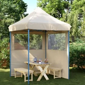 Pop-Up Folding Party Tent with 2 Beige Side Walls by vidaXL, Tents and gazebos - Ref: Foro24-4004991, Price: 121,40 €, Discou...