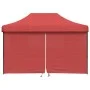 Pop-Up Folding Party Tent 4 Burgundy Side Walls by vidaXL, Tents and gazebos - Ref: Foro24-4005027, Price: 171,25 €, Discount: %