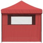Pop-Up Folding Party Tent 4 Burgundy Side Walls by vidaXL, Tents and gazebos - Ref: Foro24-4005027, Price: 174,60 €, Discount: %