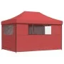 Pop-Up Folding Party Tent 4 Burgundy Side Walls by vidaXL, Tents and gazebos - Ref: Foro24-4005027, Price: 171,25 €, Discount: %