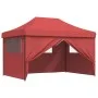 Pop-Up Folding Party Tent 4 Burgundy Side Walls by vidaXL, Tents and gazebos - Ref: Foro24-4005027, Price: 171,25 €, Discount: %