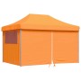 Pop-Up Folding Party Tent 4 Side Walls Orange by vidaXL, Tents and gazebos - Ref: Foro24-4005025, Price: 186,27 €, Discount: %