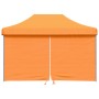 Pop-Up Faltpartyzelt 4 Seitenwände Orange von vidaXL, Zelte und Pavillons - Ref: Foro24-4005025, Preis: 186,27 €, Rabatt: %