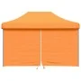 Pop-Up Folding Party Tent 4 Side Walls Orange by vidaXL, Tents and gazebos - Ref: Foro24-4005025, Price: 190,76 €, Discount: %
