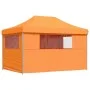 Pop-Up Folding Party Tent 4 Side Walls Orange by vidaXL, Tents and gazebos - Ref: Foro24-4005025, Price: 190,76 €, Discount: %
