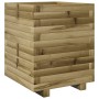 Jardinera madera de pino impregnada 40x40x49,5 cm de vidaXL, Maceteros y jardineras - Ref: Foro24-3282513, Precio: 100,68 €, ...