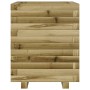 Jardinera madera de pino impregnada 40x40x49,5 cm de vidaXL, Maceteros y jardineras - Ref: Foro24-3282513, Precio: 100,68 €, ...