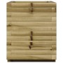 Jardinera madera de pino impregnada 40x40x49,5 cm de vidaXL, Maceteros y jardineras - Ref: Foro24-3282513, Precio: 100,68 €, ...