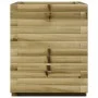 Jardinera madera de pino impregnada 40x40x49,5 cm by vidaXL, Pots and planters - Ref: Foro24-3282513, Price: 99,40 €, Discoun...
