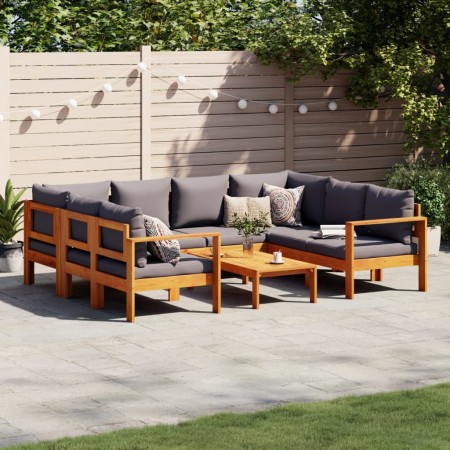 Set de sofás de jardín con cojines 6 pzas madera maciza acacia by vidaXL, Garden sets - Ref: Foro24-3214865, Price: 878,56 €,...