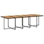 Set comedor de jardín con cojines 15 pzas ratán sintético negro by vidaXL, Garden sets - Ref: Foro24-3277826, Price: 1,00 €, ...