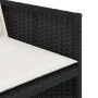 Set comedor de jardín con cojines 15 pzas ratán sintético negro by vidaXL, Garden sets - Ref: Foro24-3277826, Price: 1,00 €, ...