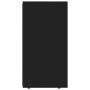 Aparador de madera contrachapada negro 120x36x69 cm de vidaXL, Aparadores - Ref: Foro24-801842, Precio: 138,48 €, Descuento: %