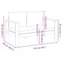 Set sofás de jardín con cojines 4 pzas madera maciza de acacia by vidaXL, Garden sets - Ref: Foro24-3214838, Price: 519,70 €,...