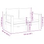 Set sofás de jardín con cojines 4 pzas madera maciza de acacia by vidaXL, Garden sets - Ref: Foro24-3214838, Price: 490,96 €,...