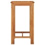 Mesa y taburetes de jardín 3 pzas madera acacia ratán PE marrón by vidaXL, Garden sets - Ref: Foro24-3295272, Price: 253,40 €...