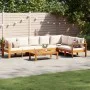 Set de sofás de jardín con cojines 5 pzas madera maciza acacia by vidaXL, Garden sets - Ref: Foro24-3214850, Price: 688,48 €,...