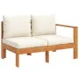 Set de sofás de jardín con cojines 5 pzas madera maciza acacia by vidaXL, Garden sets - Ref: Foro24-3214850, Price: 688,48 €,...