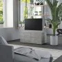 Concrete gray plywood TV cabinet 80x34x36 cm by vidaXL, TV Furniture - Ref: Foro24-801854, Price: 49,14 €, Discount: %