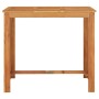 Mesa y taburetes de jardín 7 pzas madera acacia ratán PE gris by vidaXL, Garden sets - Ref: Foro24-3295293, Price: 549,75 €, ...