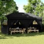 Tienda de fiesta plegable Pop-Up con 4 paredes laterales negra by vidaXL, Tents and gazebos - Ref: Foro24-4004958, Price: 257...