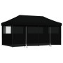 Faltbares Pop-Up-Partyzelt mit 4 schwarzen Seitenwänden. von vidaXL, Zelte und Pavillons - Ref: Foro24-4004958, Preis: 257,97...
