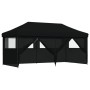 Tienda de fiesta plegable Pop-Up con 4 paredes laterales negra by vidaXL, Tents and gazebos - Ref: Foro24-4004958, Price: 257...