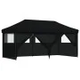 Tienda de fiesta plegable Pop-Up con 4 paredes laterales negra by vidaXL, Tents and gazebos - Ref: Foro24-4004958, Price: 273...