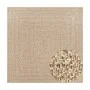 Alfombra ZIZUR apariencia de yute interior exterior 240x240 cm by vidaXL, Rugs - Ref: Foro24-4006156, Price: 174,52 €, Discou...