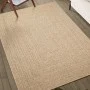 Alfombra ZIZUR apariencia de yute interior exterior 240x240 cm by vidaXL, Rugs - Ref: Foro24-4006156, Price: 174,52 €, Discou...