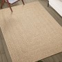 ZIZUR Teppich aussehen von Jute für den Innen- und Außenbereich 240x240 cm von vidaXL, Teppiche - Ref: Foro24-4006156, Preis:...