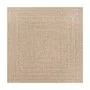 Alfombra ZIZUR apariencia de yute interior exterior 240x240 cm by vidaXL, Rugs - Ref: Foro24-4006156, Price: 174,52 €, Discou...
