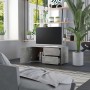 Mueble para TV madera contrachapada gris hormigón 80x34x36 cm de vidaXL, Muebles TV - Ref: Foro24-801854, Precio: 50,47 €