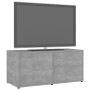 TV-Schrank aus betongrauem Sperrholz, 80 x 34 x 36 cm von vidaXL, TV-Möbel - Ref: Foro24-801854, Preis: 49,83 €, Rabatt: %