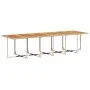 Set comedor de jardín 17 pzas con cojines ratán sintético beige by vidaXL, Garden sets - Ref: Foro24-3277839, Price: 1,00 €, ...