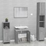 Set de muebles de baño madera contrachapada gris Sonoma de vidaXL, Muebles de baño - Ref: Foro24-815529, Precio: 67,91 €, Des...
