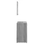 Badezimmermöbelset aus grauem Sperrholz von Sonoma von vidaXL, Badezimmermöbel - Ref: Foro24-815529, Preis: 64,46 €, Rabatt: %