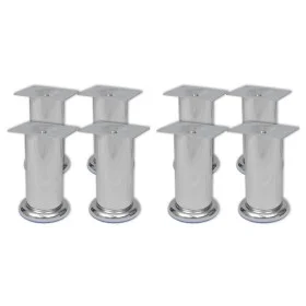 Sofabeine 8 Einheiten rund Chrom 120 mm von vidaXL, Stuhl- und Sofastützen - Ref: Foro24-3051484, Preis: 19,17 €, Rabatt: %