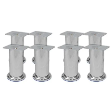 Sofabeine 8 Einheiten rund Chrom 120 mm von vidaXL, Stuhl- und Sofastützen - Ref: Foro24-3051484, Preis: 21,55 €, Rabatt: %