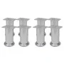 Sofa legs 8 units round chrome 120 mm by vidaXL, Chair and sofa supports - Ref: Foro24-3051484, Price: 19,17 €, Discount: %