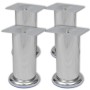 Sofabeine 8 Einheiten rund Chrom 120 mm von vidaXL, Stuhl- und Sofastützen - Ref: Foro24-3051484, Preis: 21,55 €, Rabatt: %