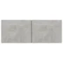 Concrete gray plywood TV cabinet 80x30x30 cm by vidaXL, TV Furniture - Ref: Foro24-801476, Price: 39,55 €, Discount: %