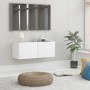 Sperrholz TV-Möbel weiß 80x30x30 cm von vidaXL, TV-Möbel - Ref: Foro24-801472, Preis: 50,13 €, Rabatt: %