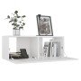 Sperrholz TV-Möbel weiß 80x30x30 cm von vidaXL, TV-Möbel - Ref: Foro24-801472, Preis: 50,13 €, Rabatt: %