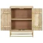 Aparador con 2 puertas madera maciza de mango 55x30x70 cm by vidaXL, Sideboards - Ref: Foro24-352039, Price: 128,42 €, Discou...