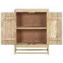 Sideboard mit 2 massiven Mangoholztüren 55x30x70 cm von vidaXL, Sideboards - Ref: Foro24-352039, Preis: 129,54 €, Rabatt: %